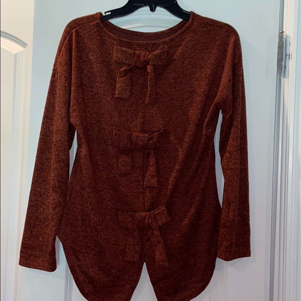 maroon long sleeve